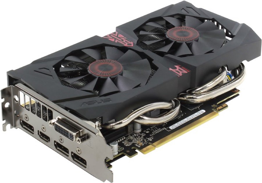 Видеокарта 4096Mb PCI-E Asus STRIX-GTX960-DC2OC-4GD5 (RTL)