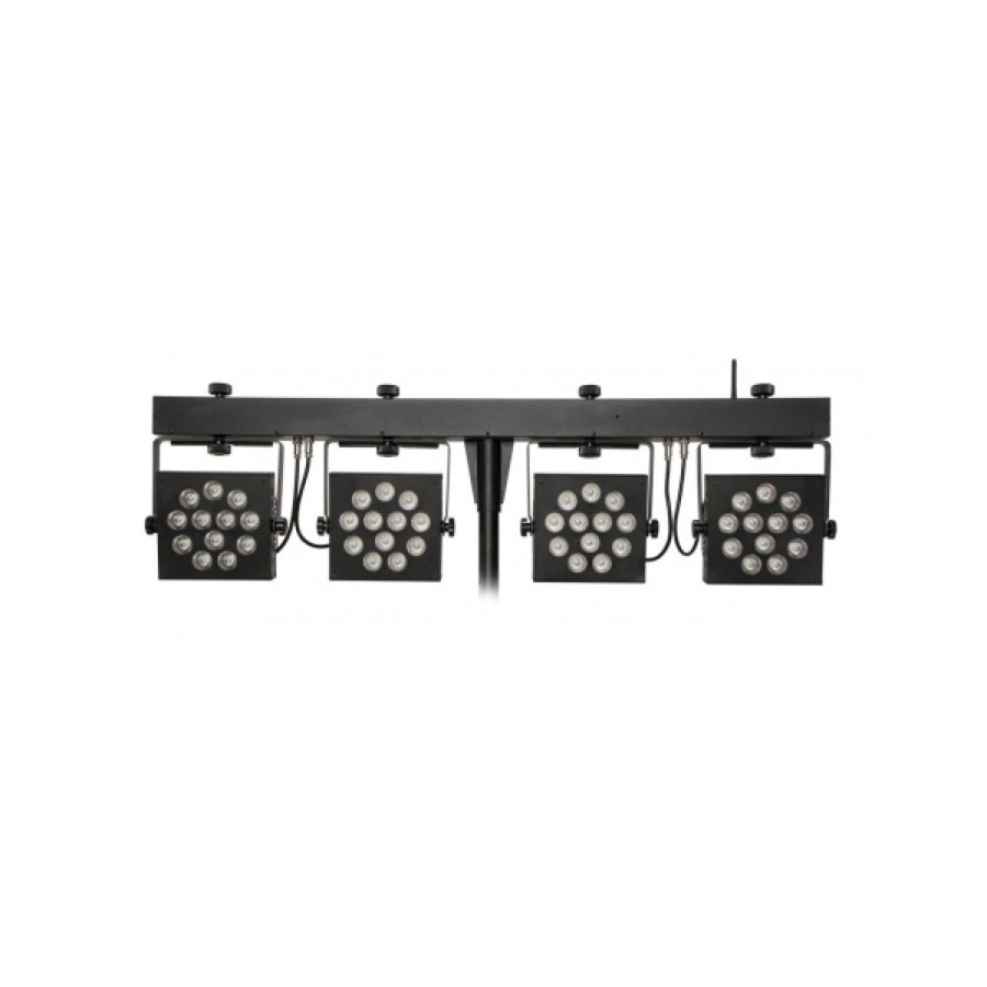 INVOLIGHT MLS HEX48 - светодиодный прожектор RGBWA/UV 12х12 Вт, кейс, ножной и ИК ДУ- пульт