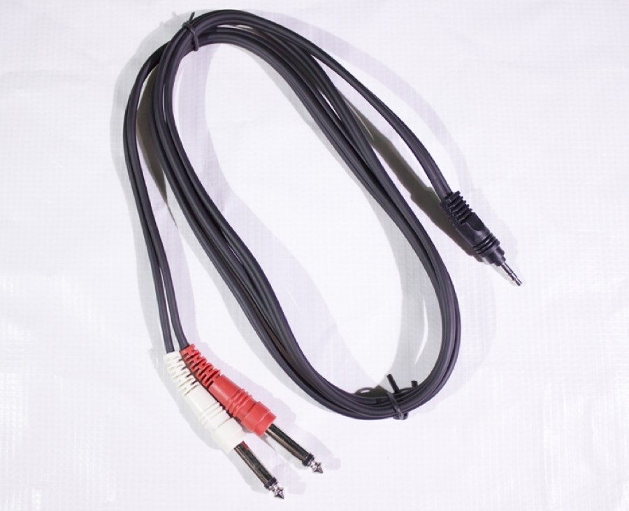 JAM YC-811 шнур мини джек ст. - 2 х джека 1.8м