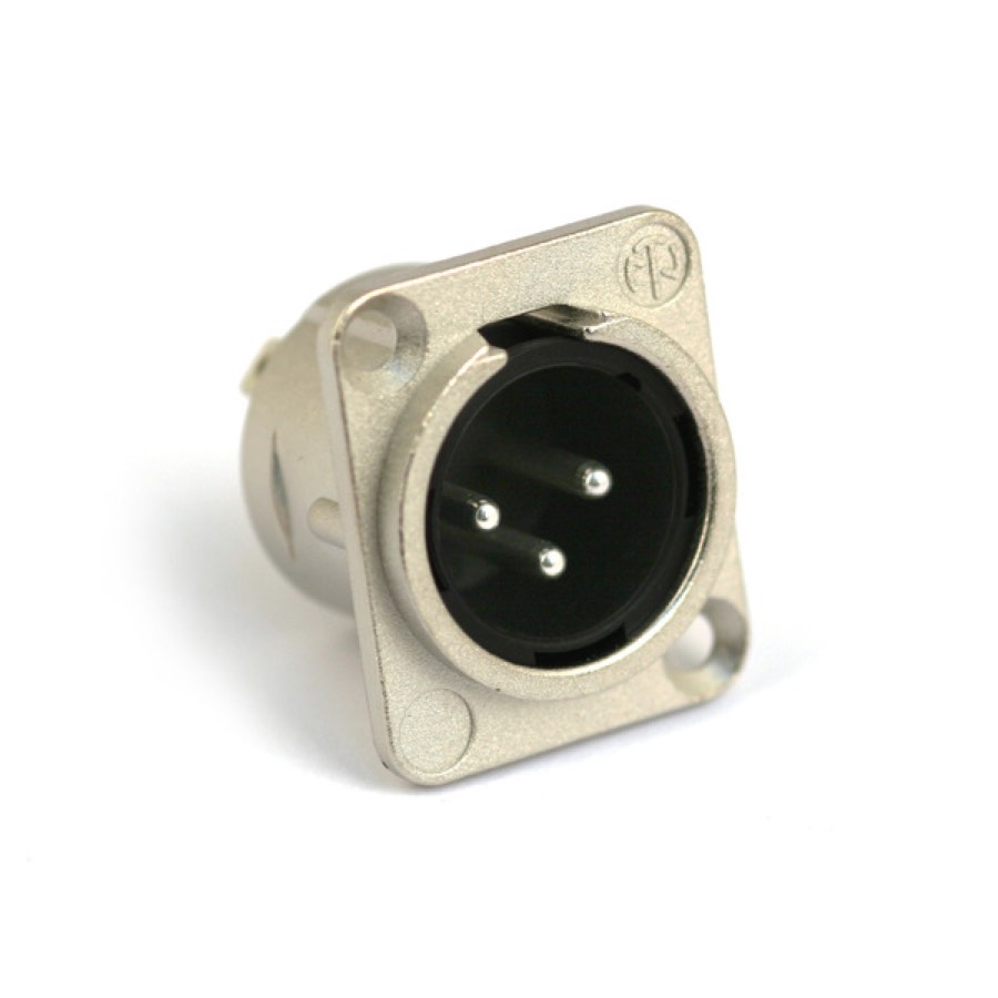 Neutrik NC3MD-L-1 панельный 3-контактный разъем XLR D-типа