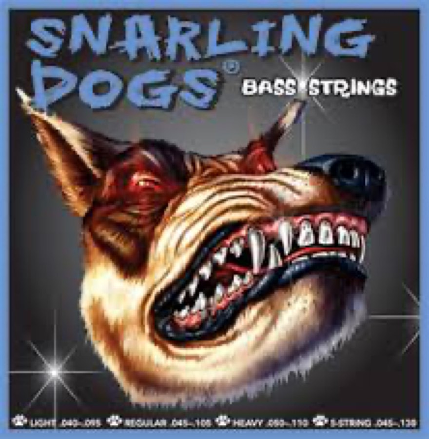 D'Andrea SDN40 струны бас-гитары Snarling Dogs WOOFERS 40-95, никелевая обмотка