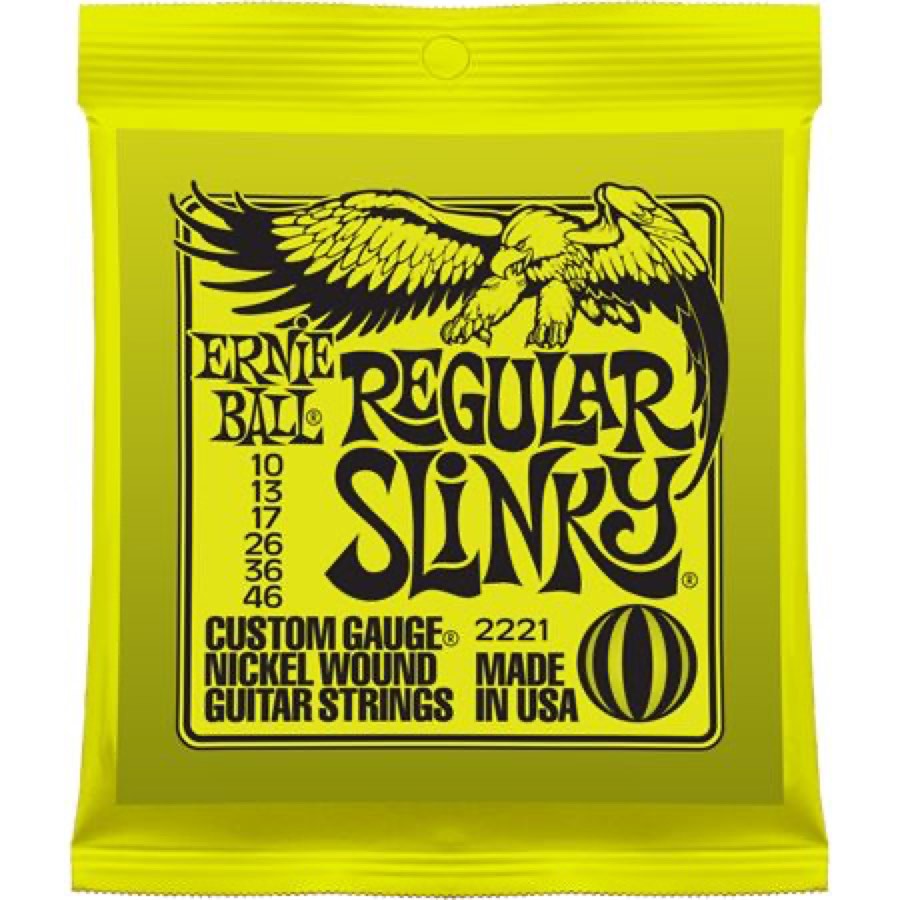 Струны для электро гитары ERNIE BALL 2221