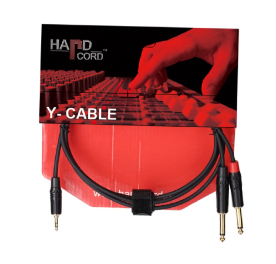 HardCord AJS-15 аудио кабель mini джек стерео-2 jack mono 1.5m