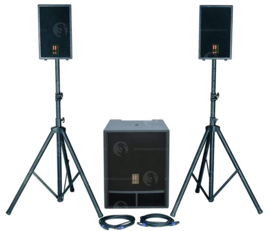 EUROSOUND FOCUS-1500A-v2 Активный акустический комплект 1000Вт
