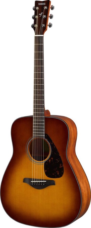 Yamaha FG800SB - S(D)B Акустическая гитара, цвет SAND BURST, гриф Нато, бридж Палисандр, колки Литы
