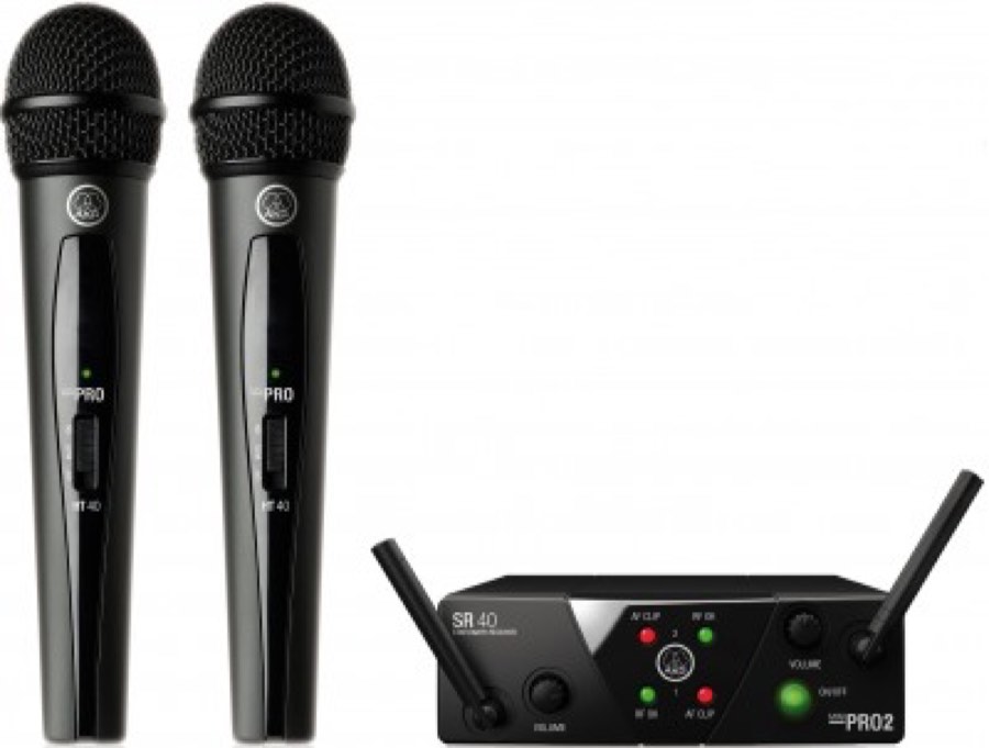 AKG WMS40 Mini2 Vocal Set BD ISM2/3 - Радио система с 2-мя передатчиками