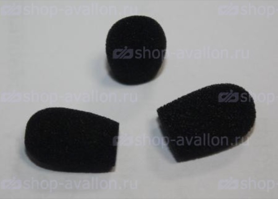 SE50BWS Ветрозащита для головных микрофонов SE50/SE10, цвет чёрный, 3 шт.