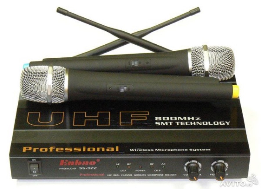 Enbao SG-922 HH (805/796Mhz) - Комплект из 2-х беспроводных микрофонов  (радиомикрофонов)