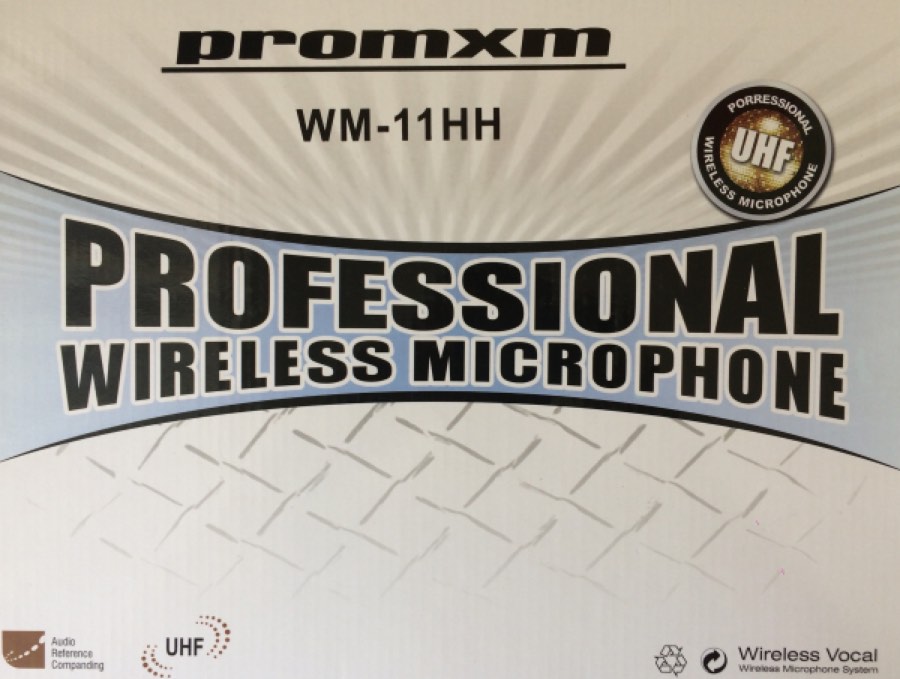 Promxm WM-11HH ( UHF 741.40Mhz.) - Одноканальная радиосистема с ручным передатчиком