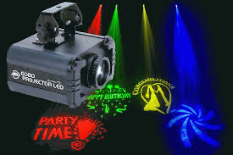 American DJ Gobo Projector LED проектор с белым светодиодом 10W