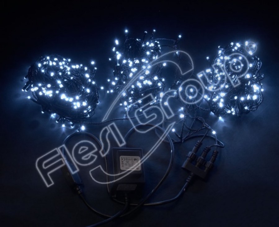 Flesineon LED-BS-200*3-20M*3-24V-W белая LED влагозащищенная с 7-м мерцающим диодом,