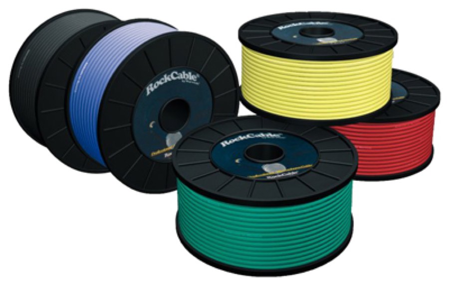 Rockcable RCL10300 D7 BLK Кабель микрофонный, 7мм. катушка 100 метров, черный.