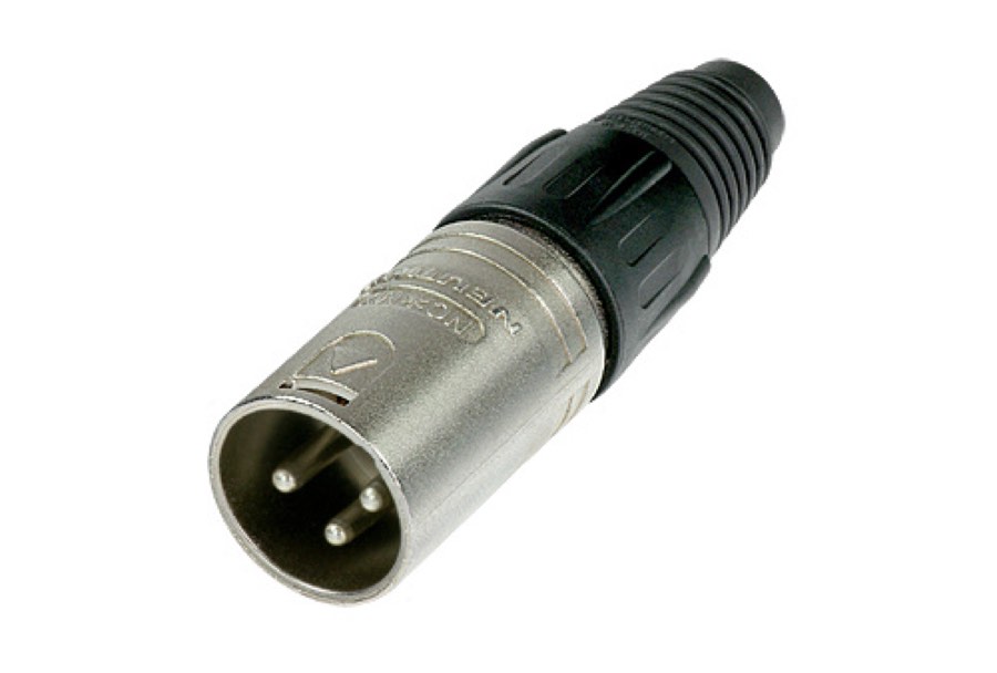 Neutrik NC3MP - канон, кабельный, (папа), 3 контакта
