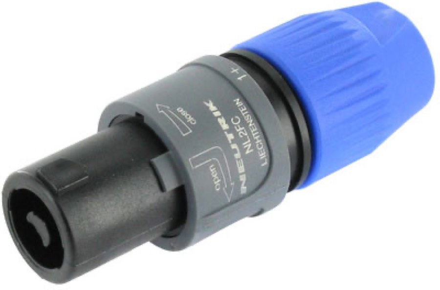 Neutrik NL2FC - кабельный разъём Speakon, 2-контактный