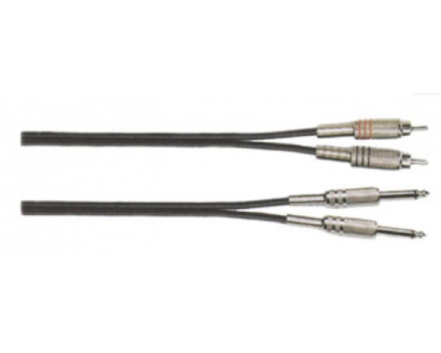 Soundking BB302 30FT 2 джека - 2RCA 9 м.