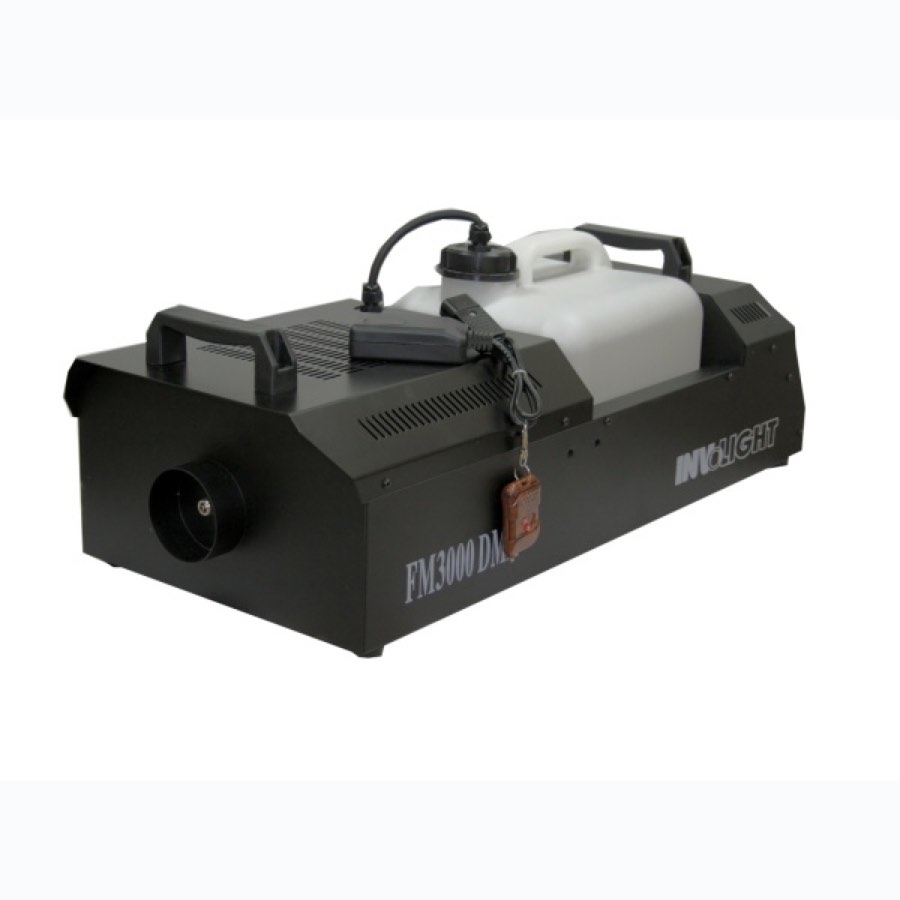 Involight FM3000 DMX - генератор дыма 3000 Вт, DMX-512, радио ДУ