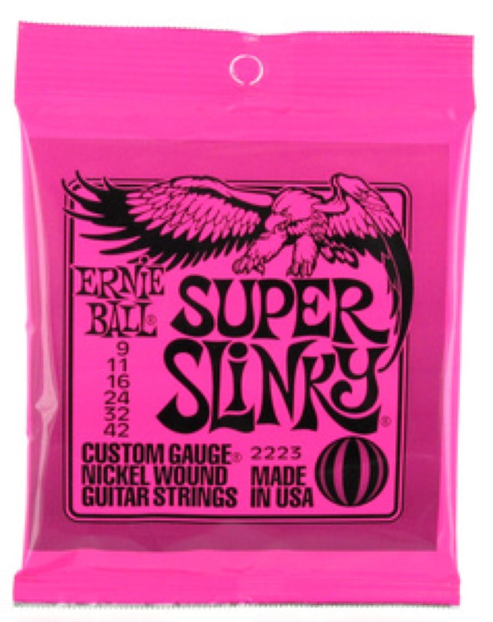 Струны для электро гитары ERNIE BALL 2223